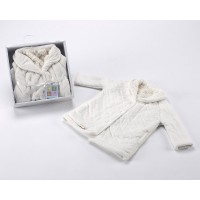 Nana Batin Dressing Gown 723 Blanco White