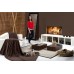 Sahara 834 Throw + Bonus Cushion Set Marron Brown