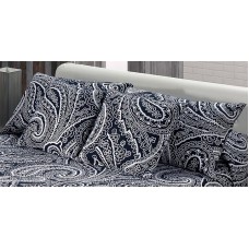 Thais 873 Pillow Cover 50x75cm Marino Navy Blue Paisley